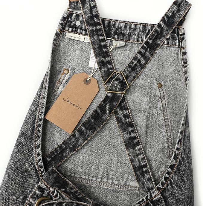 Jeanerlor - Denim Apron with Pockets