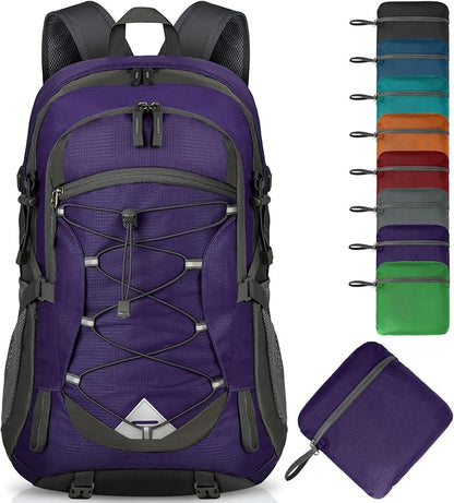 IGOLUMON Hiking Backpack 40L Packable Lightweight Camping Backpack Men Women Waterproof Hiking Daypack Outdoor Travel Daypack