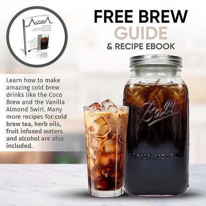 Altura The TUBE+ Cold Brew Coffee Maker and Tea Infuser