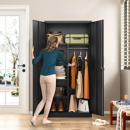 Wide & Deep Metal Storage Cabinet