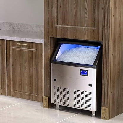 Coolake Commercial Ice Maker Machine 450lbs/24H