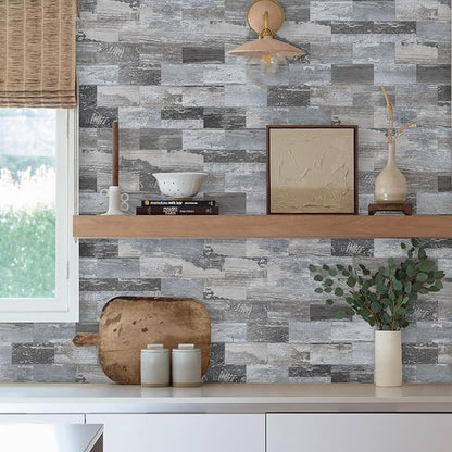 Vamos Tile 100-Piece Peel and Stick Backsplash Seamless Tile, Stick on