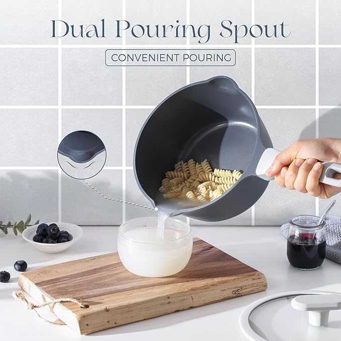 PRICUSIS Ceramic Nonstick Saucepan