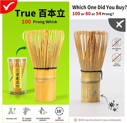 TEANAGOO Matcha Whisk Set, Matcha Kit