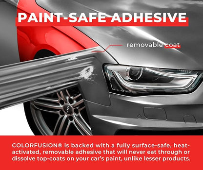ColorFusion PPF by VViViD, Gloss GT Silver Dry Apply PPF Vinyl Car Wrap Roll 10ft x 5ft
