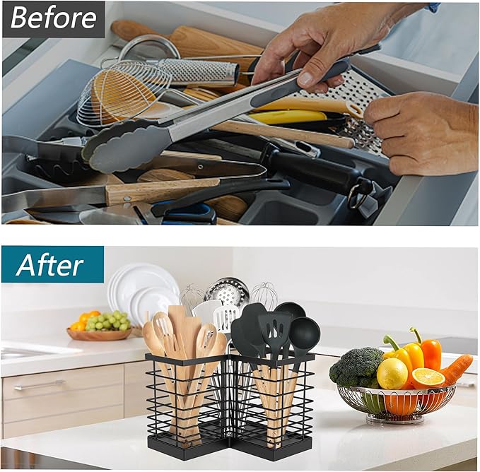 Suli Extra Large Kitchen Utensil Holder