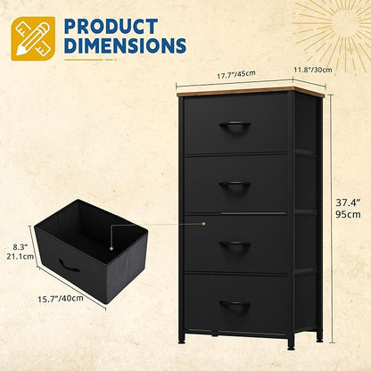DWVO Dresser with 4 Drawers