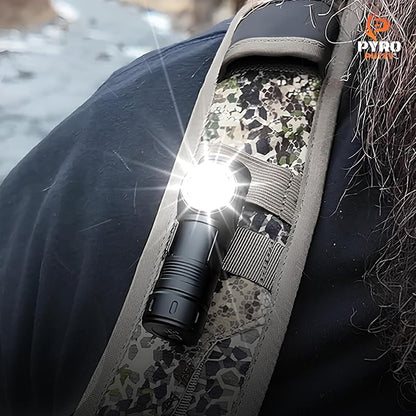 Phone Skope 3oz. Waterproof LED Headlamp with Red Light, Hands Free Torch for Hunting, Camping, or Backpacking, Rechargeable Battery, 2000 Lumen Output