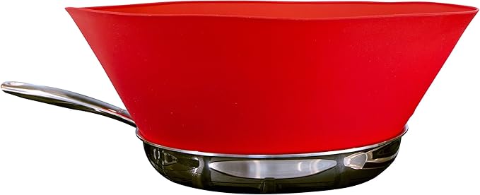 Frywall 12 - Red - Splatter Guard, as Seen on Shark Tank