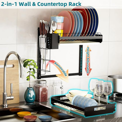 Hanging Wall Mounted Dish Drying Rack