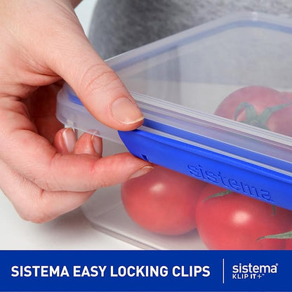 Sistema KLIP IT Large 7L Food Storage Container, Airtight & Stackable,