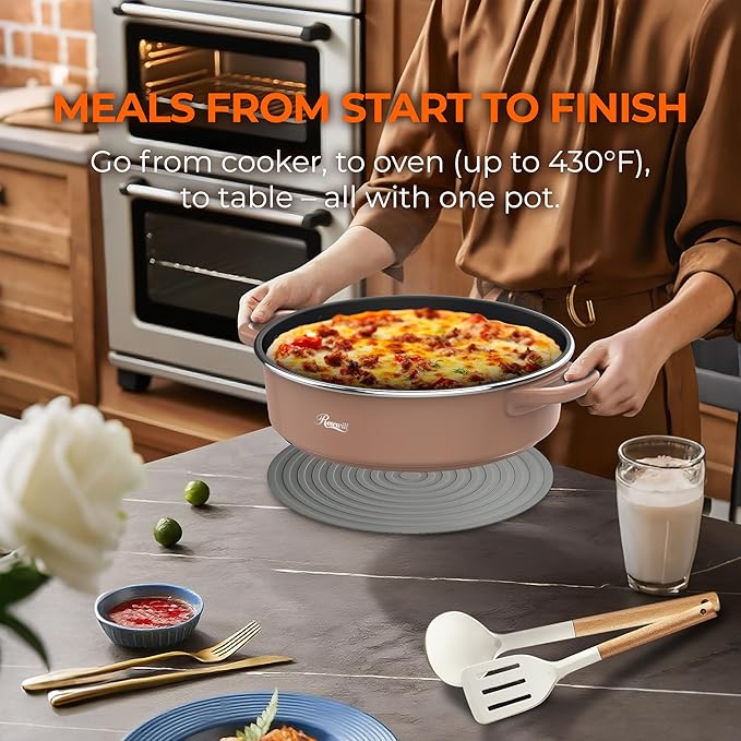 Rosewill 12.7 QT Electric Hot Pot Slow Cooker