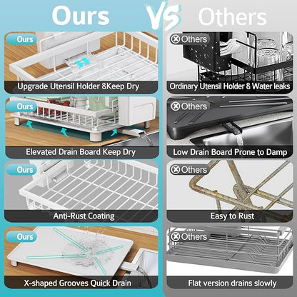 Multifunctional Dish Drying Rack