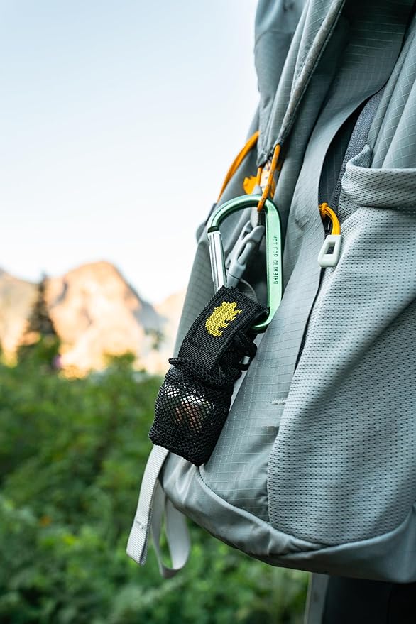Coghlan's Magnetic Bear Bell with Silencer, Yellow ??Outdoor Safety for Hiking, Camping, and Wildlife Protection ??Noise Alert Deterrent for Bears and Other Wildlife