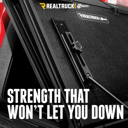 RealTruck BAK BAKFlip G2 Hard Folding Truck Bed Tonneau Cover | 226426 | Fits 2016-2023 Toyota Tacoma w/OE Track System 5' 1" Bed (60.5")