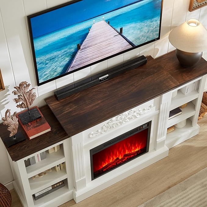 SOOWERY Electric Fireplace