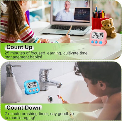 Digital Timer for Kids Teacher Supplies Classroom Timer for Study Learning