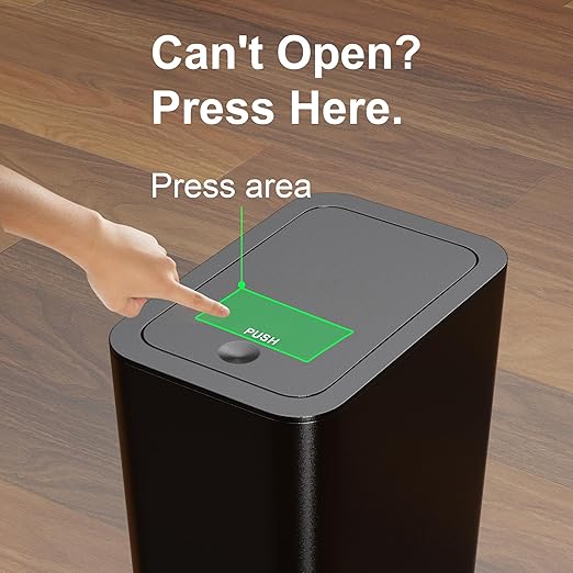 N. NETDOT Bathroom Trash Can