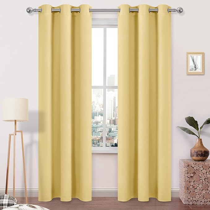DWCN Room Darkening Blackout Curtains