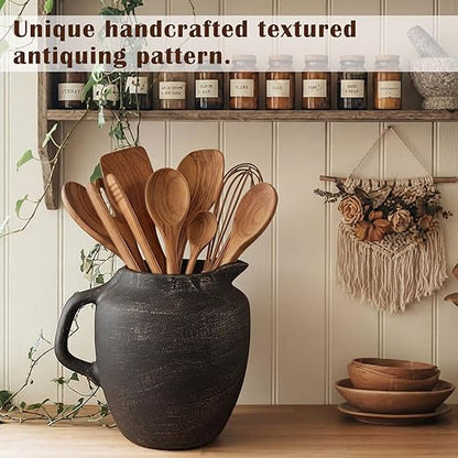 Potchen Rustic Kitchen Utensil Holder