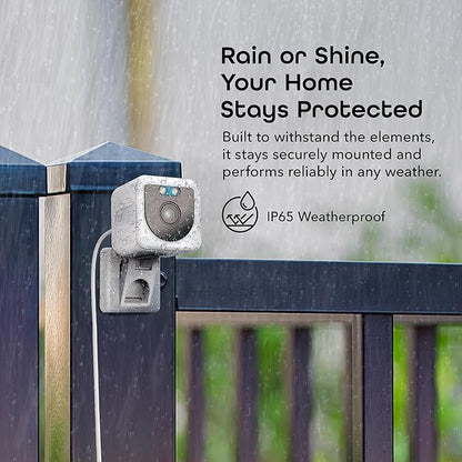 Geeni Mini 1080P Indoor/Outdoor Security Camera 2-Pack, Smart WiFi Cameras