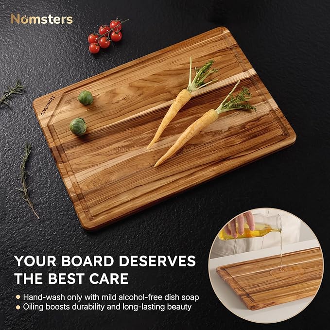 Extra Large Teak Wood Cutting Board