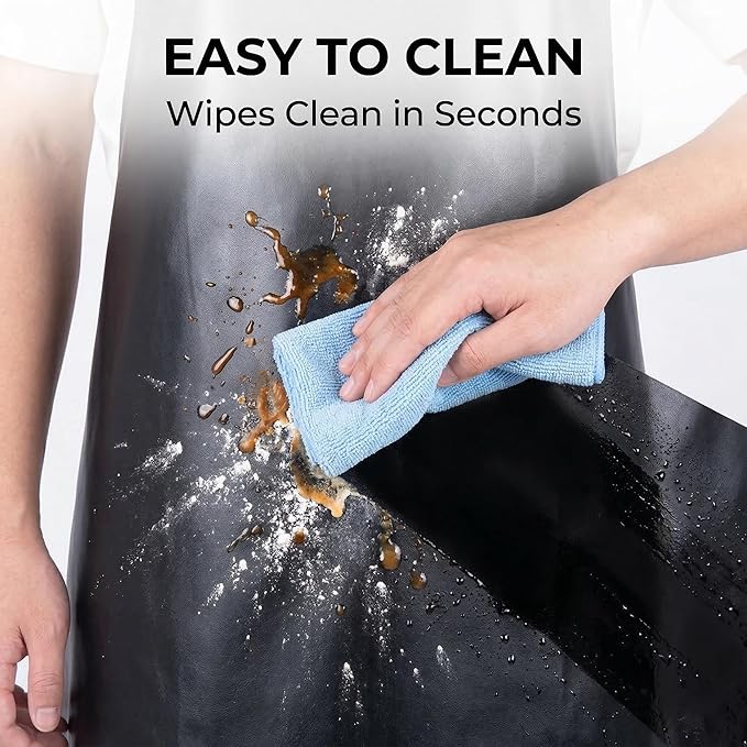 Homsolver Heavy Duty Vinyl Waterproof Apron