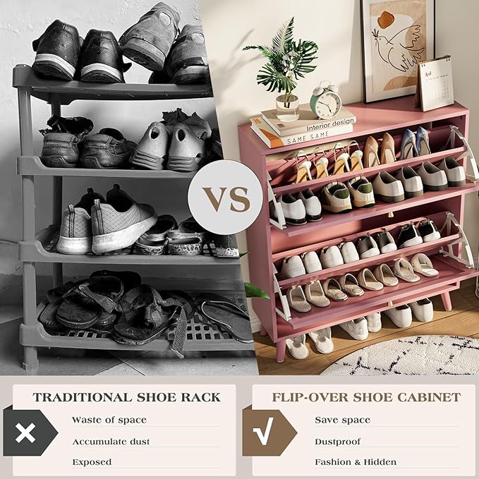 Shoe Storage Cabinet for Entryway