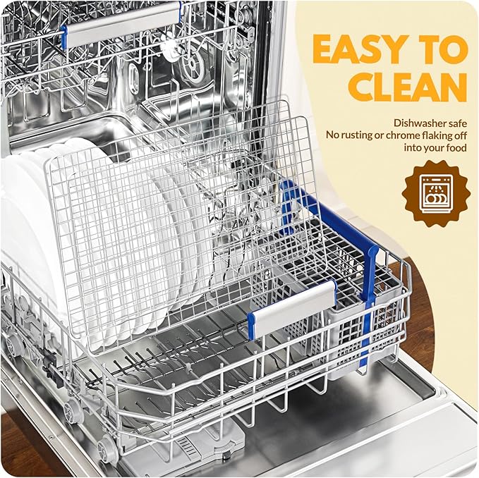 2 PCS Cooling Racks for Cooking and Baking, 15x10 Inches Stainless Steel