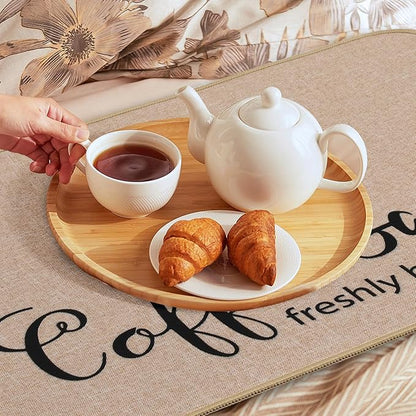 Findosom Dish Drying Mat, Cuttable Drying Mat