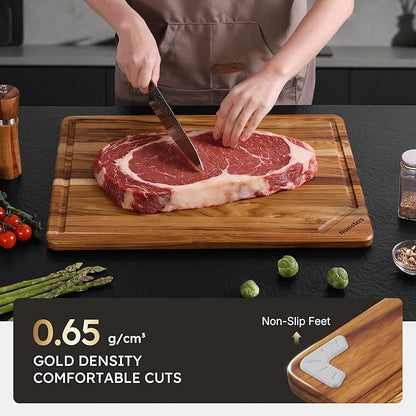 Extra Large Teak Wood Cutting Board