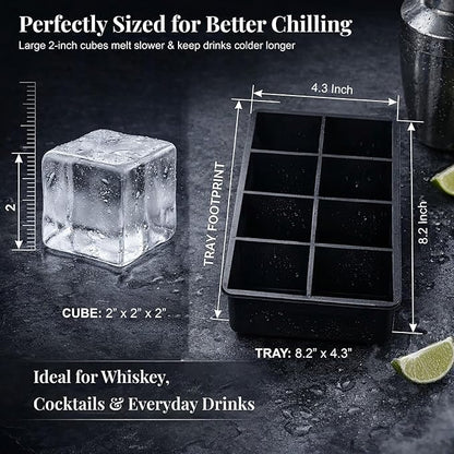 Large Silicone Ice Cube Tray