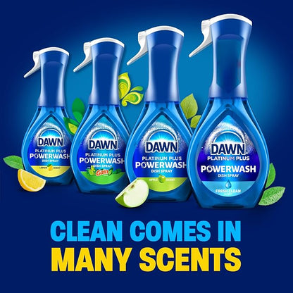 Dawn Dish Soap Spray Kitchen Household Essentials 1 Tropical Blend Starter Kit and Watermelon Refill Combo Pack, 16 oz (each)