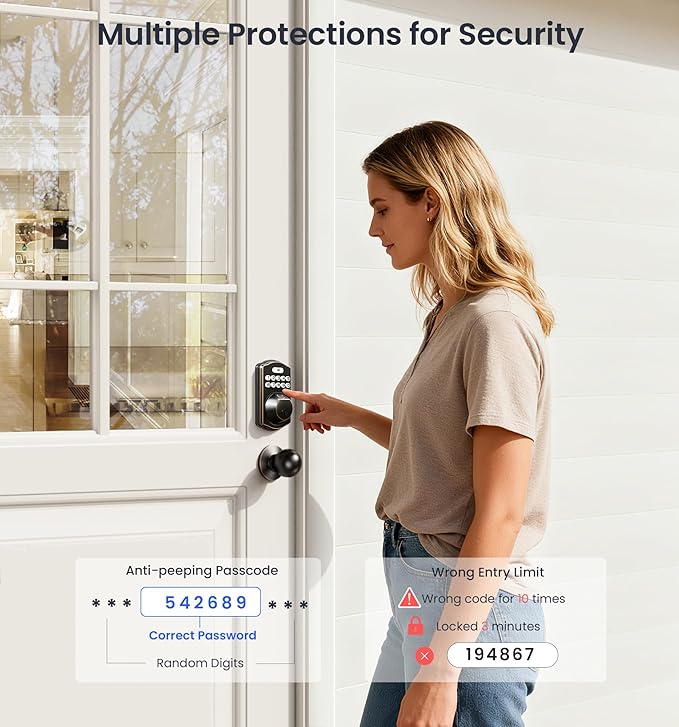Veise Fingerprint Door Lock