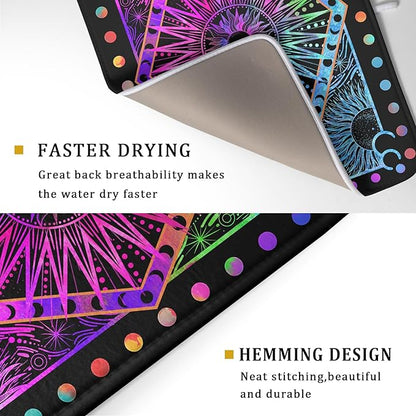 Colorful Microfiber Dish Drying Mat