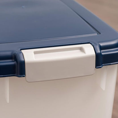 IRIS USA Airtight Dog Food Storage Container, Attachable Wheels,