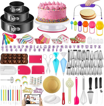 Kootek 700pcs Cake Decorating Kit, Baking Supplies