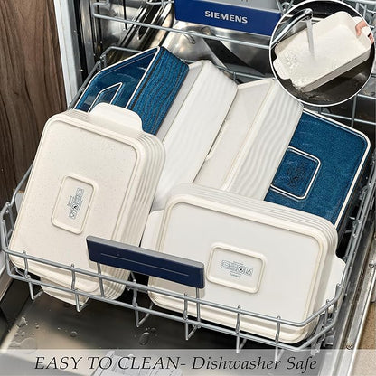 Ceramic Baking Dish Set of 3, Casserole Dishes