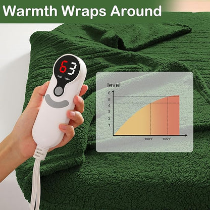 Electric Heated Blanket Full Size 72"×84"