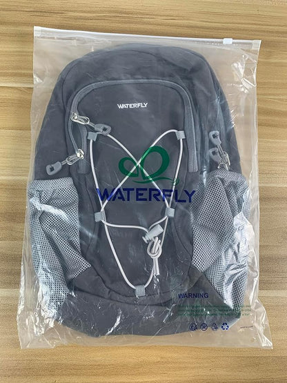 WATERFLY 12L Small Hiking Backpack: Day Pack Lightweight Travel Bag Camping Fitness Cycling Outdoor Sports Daypack For Women Men