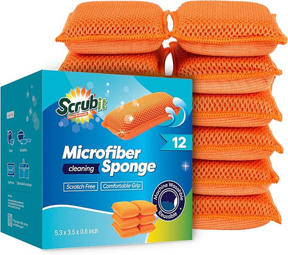 SCRUBIT Reusable Sponges for Dishes