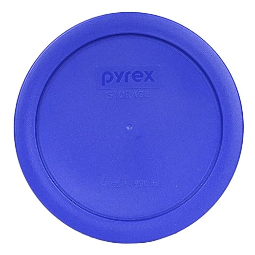 Pyrex 7201-PC 4-Cup Cadet Blue Food Storage Replacement Lid