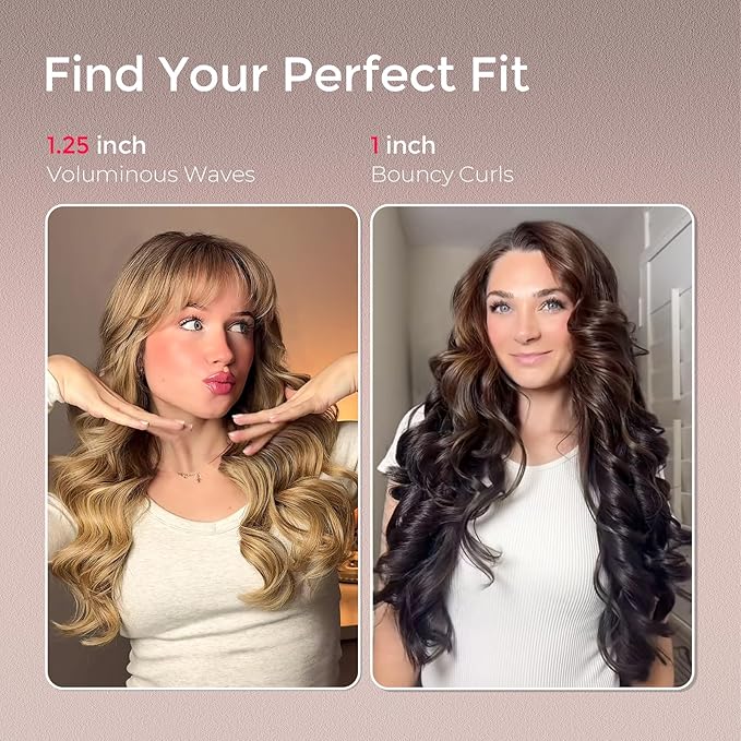 Upgraded Automatic Rotating Curling Iron