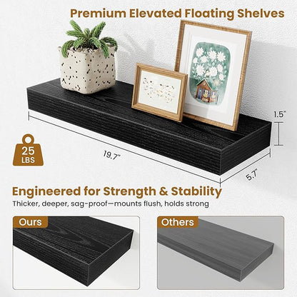Fun Memories Floating Shelves Bathroom