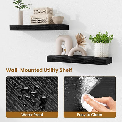 Fun Memories Floating Shelves Bathroom