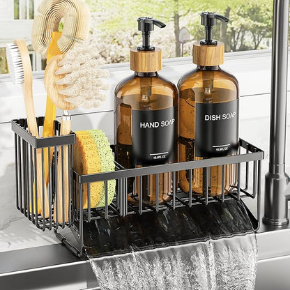 Cisily Kitchen Dish Soap Dispenser Set