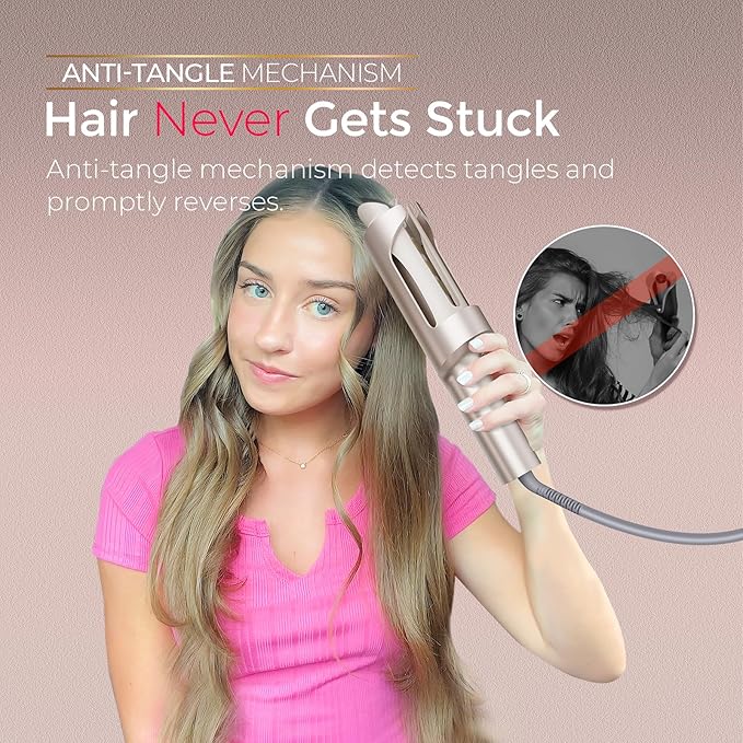 Upgraded Automatic Rotating Curling Iron