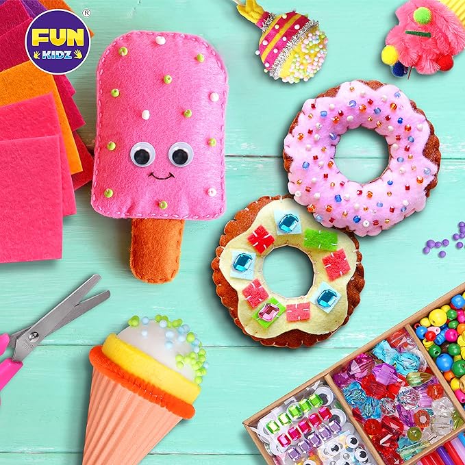 3 Layers Jumbo Arts and Crafts Supplies Warehouse, Biggest Chest Box 17.91Wx12.4L Includes 1600+ Giant Craft Materials Kit for Kids 6-12 Creative Toys Birthday Gift for Preschool Girls and Boys