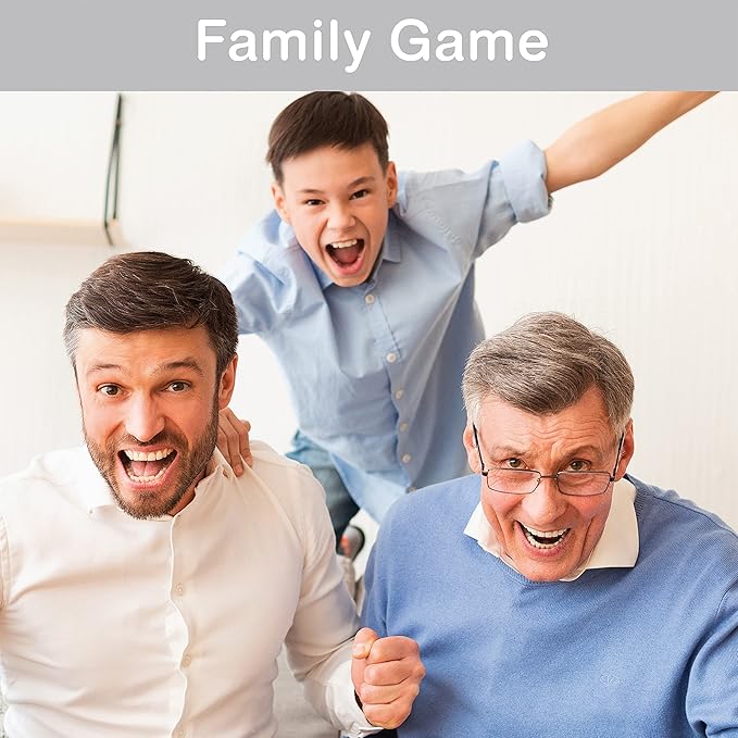 Tricket VS Checkers : Wooden Multi Tabletop Indoor Portable Board Games for Kids and Family
