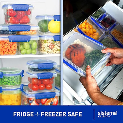 Sistema KLIP IT Large 7L Food Storage Container, Airtight & Stackable,